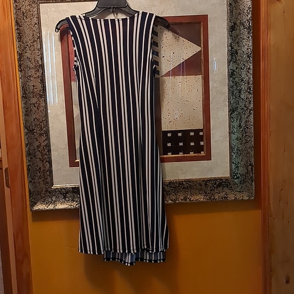 BAR III NAVY BLUE/WHITE DRESS - Picture 7 of 10